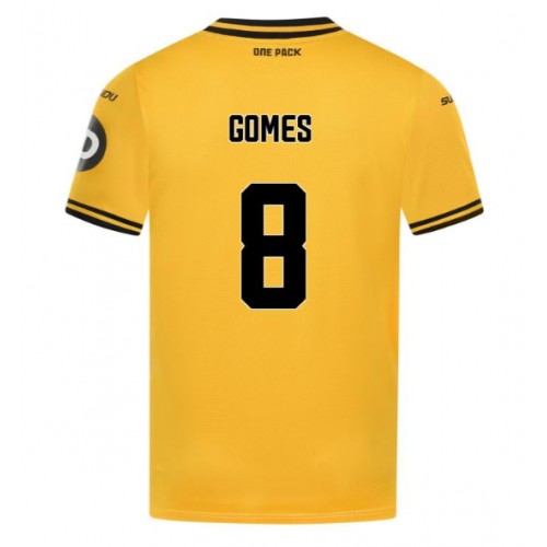 Fotballdrakt Herre Wolves Joao Gomes #8 Hjemmedrakt 2024-25 Kortermet